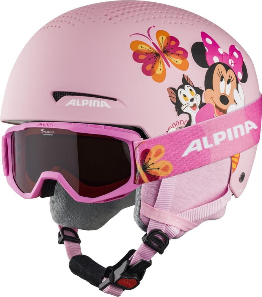 Alpina Sports Zupo set Disney, růžová, 48-52 cm, A9231.1.51 - obrázek 1