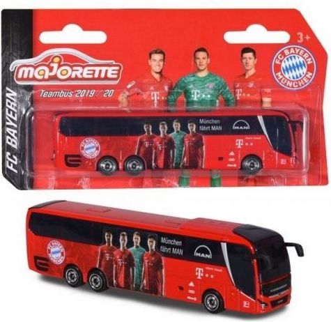 Majorette Autobus MAN FC Bayern 13 cm - obrázek 1