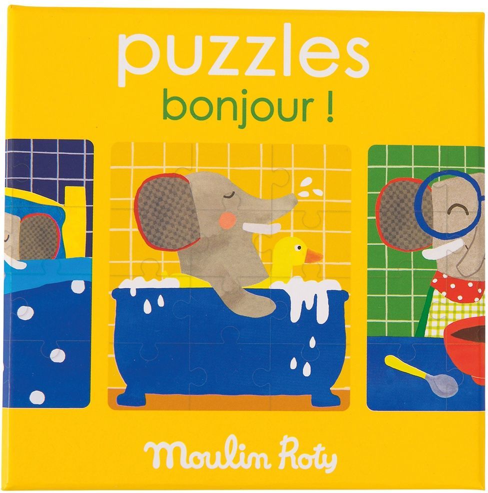 Moulin Roty Puzzle Den slůněte - obrázek 1