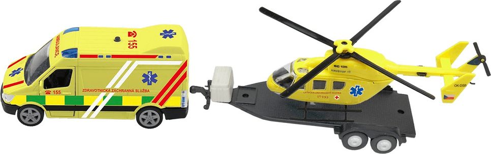MaDe Ambulance a vrtulník se světlem a zvukem - obrázek 1