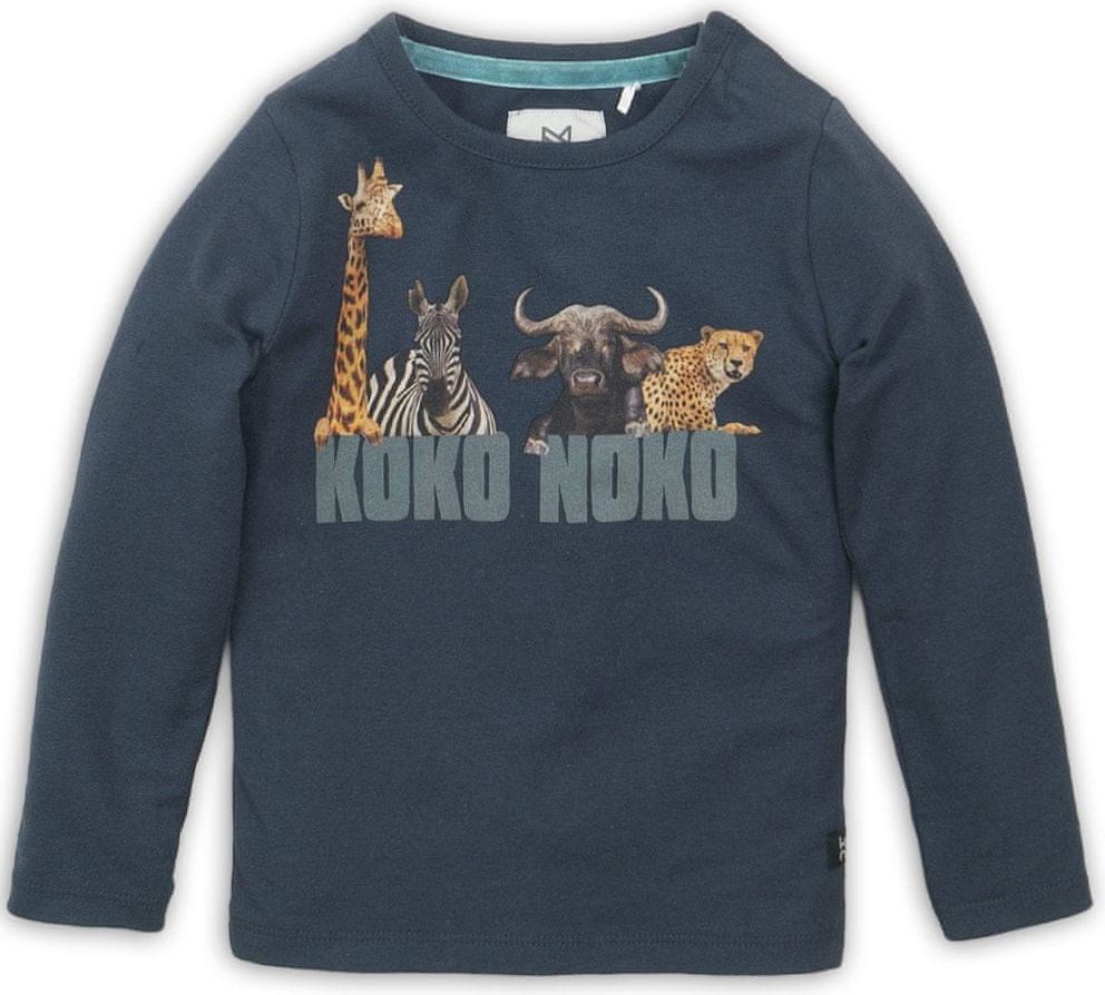 KokoNoko chlapecké tričko - safari tmavě modrá 92 - obrázek 1