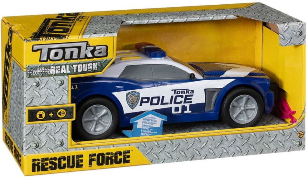 Tonka Policejní auto se světlem a zvuky – modré - obrázek 1