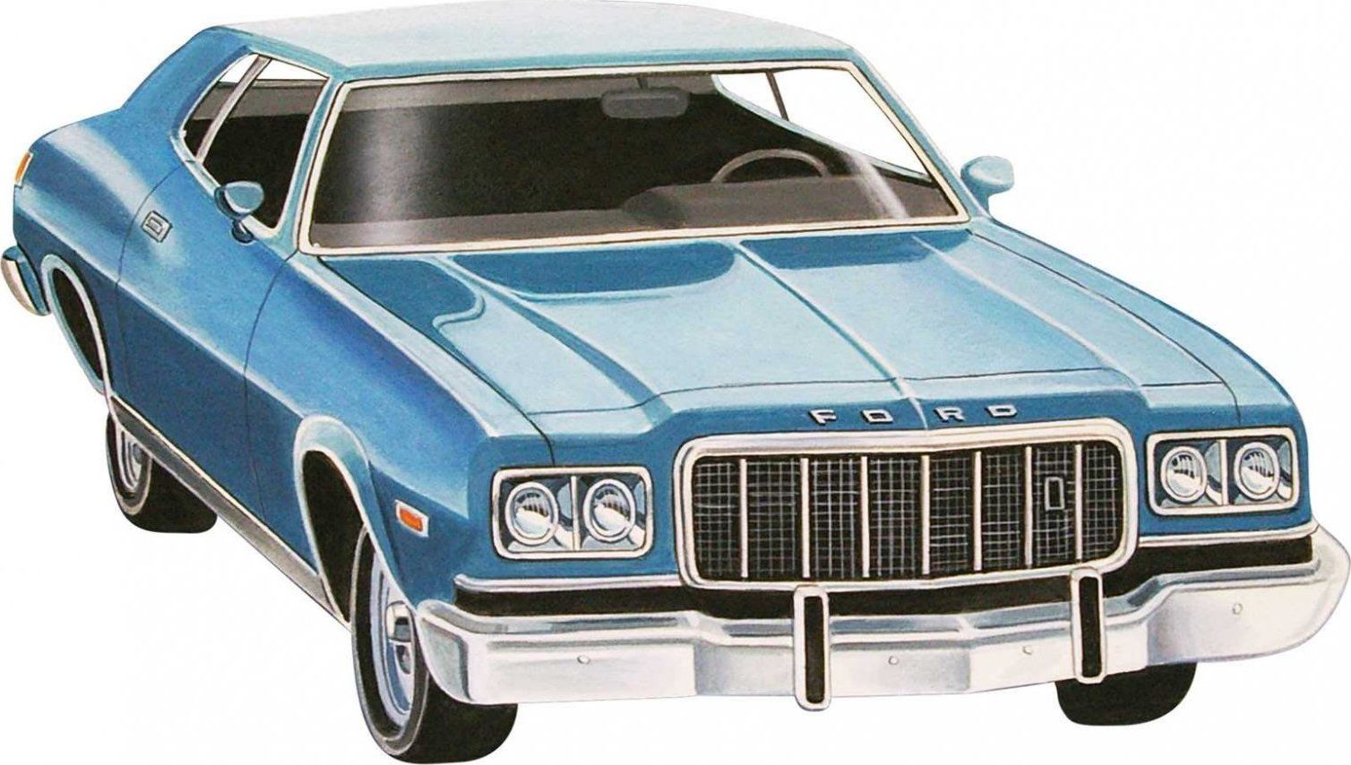 Plastic ModelKit MONOGRAM auto 4412 - 76 Ford Gran Torino (1:25) - obrázek 2