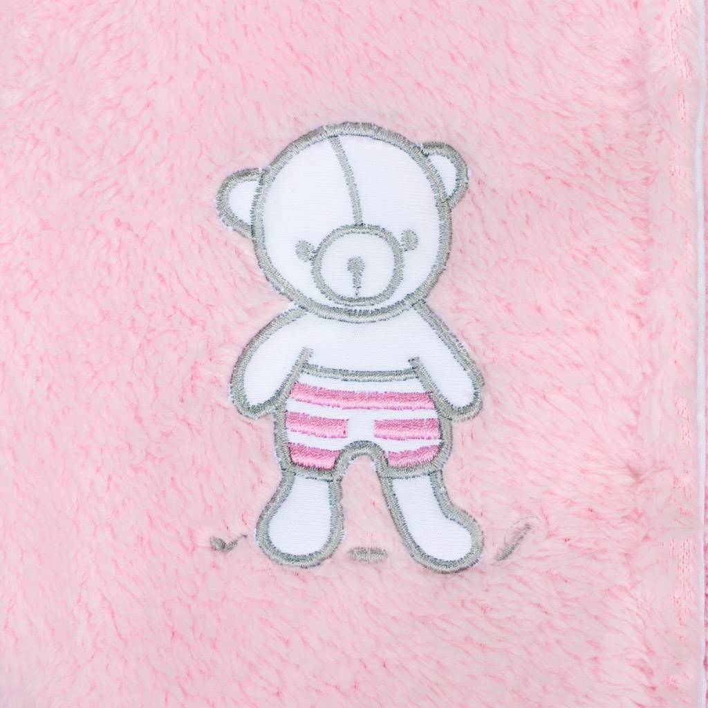 Zimní kabátek New Baby Nice Bear růžový&nbsp;-&nbsp;56 (0-3m) - obrázek 2