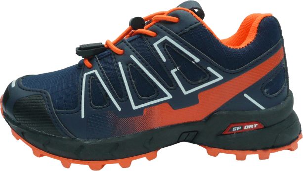 V+J dětská sportovní obuv 684009 Navy/Orange 28 tmavě modrá - obrázek 1