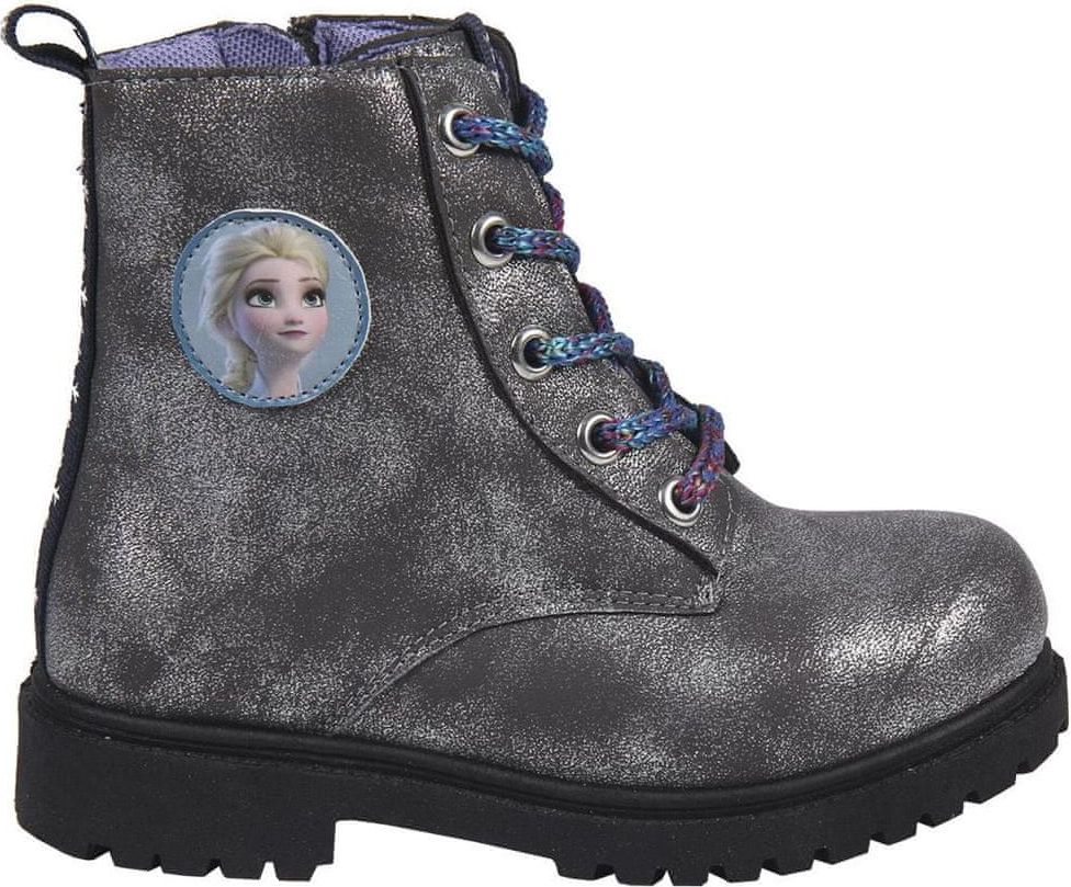 Disney dívčí zimní obuv Frozen 2300004521 26 stříbrná - obrázek 1