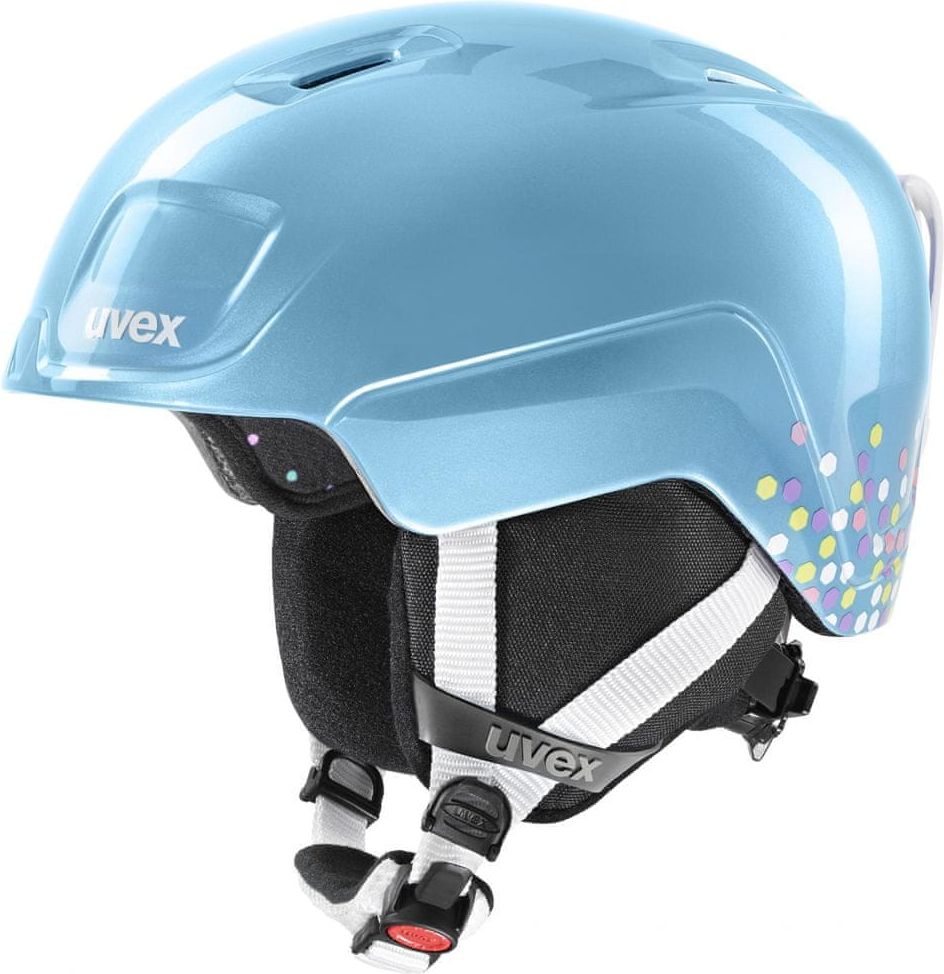 Uvex lyžařská helma Heyya, blue confetti 46-50 cm - obrázek 1