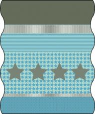 Lässig Nákrčník Twister kids fleece starlight olive - obrázek 1