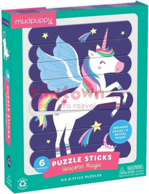 Mudpuppy Puzzle Sticks - Unicorn Magic - obrázek 1
