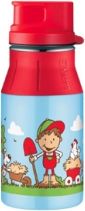 Alfi Dětská nerezová láhev na pití Farm Blue II 0,4l - obrázek 1