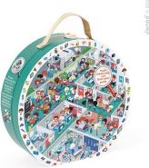 Janod Vyhledávací puzzle Nemocnice - obrázek 1