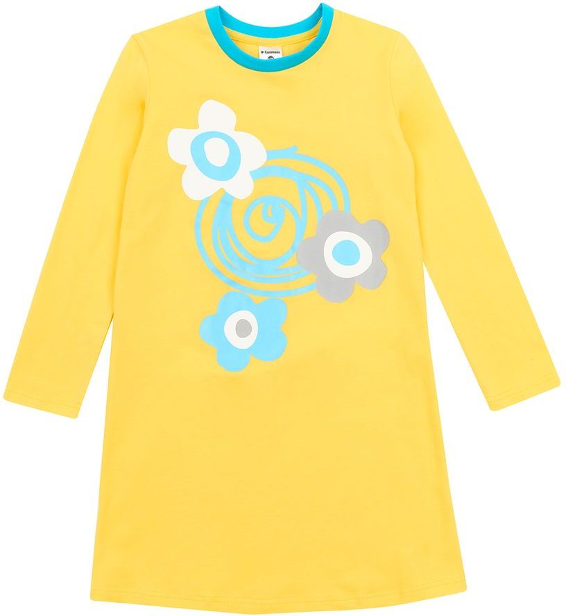 Garnamama dívčí noční košile žlutá 134 - obrázek 1