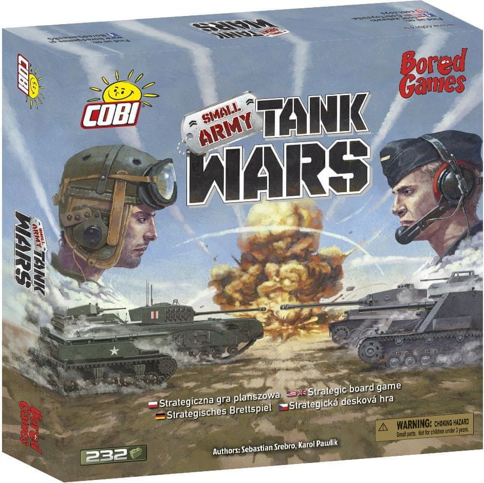 Cobi 22104 strategická stolní hra Tank Wars - obrázek 1