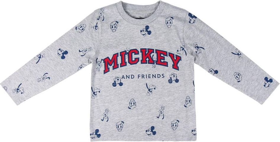 Disney chlapecké tričko šedá 92 - obrázek 1