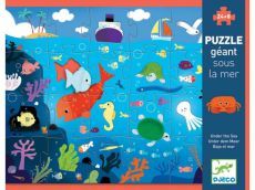 Djeco Velké hmatové puzzle Moře - obrázek 1