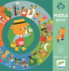 Djeco Obří puzzle Rok - obrázek 1