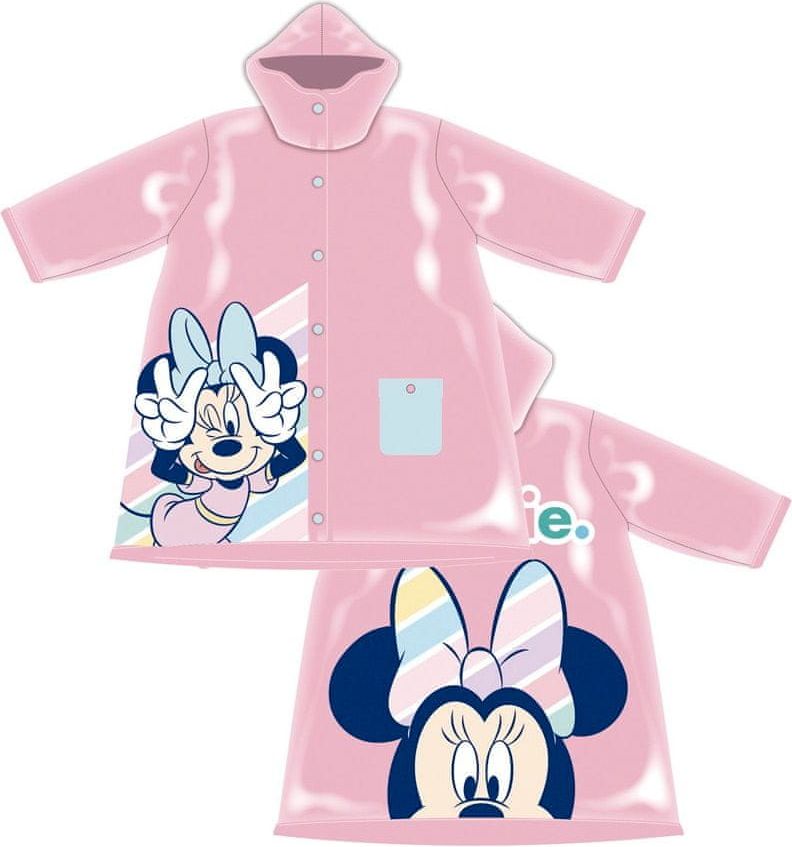 Disney dívčí pláštěnka Minnie 92 růžová - obrázek 1