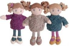 BK MY LITTLE DOLL - WINTER SISTERS GREEN (18cm) panenka zelené šaty - obrázek 1