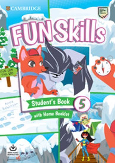 Kelly Bridget: Fun Skills 5 Student´s Book with Home Booklet and Downloadable Audio - obrázek 1
