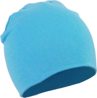 Dětská čepice modrá - obrázek 1