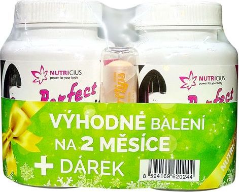 Nutricius Perfect HAIR new methionin 500 mg 2 x 100 tablet + dárek kofeinový šampon - obrázek 3