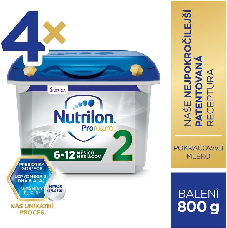 Nutrilon Profutura 2 4x800 g - obrázek 2