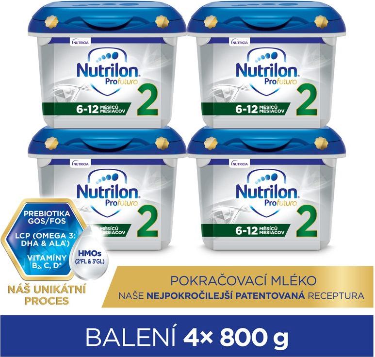 Nutrilon Profutura 2 4x800 g - obrázek 3