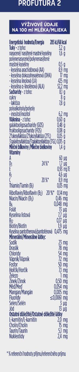 Nutrilon Profutura 2 4x800 g - obrázek 4