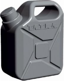 Konvička/Kanystr Tatra 0,9l se šroubovacím víčkem 13x16cm plast - obrázek 1
