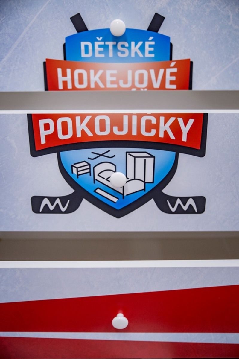 Hokejový pokojíček - Mountfield HK  komoda - obrázek 12