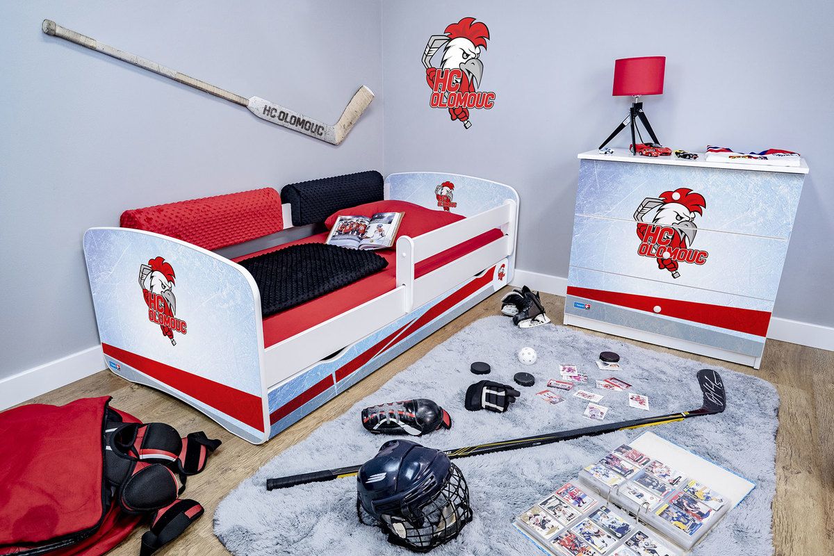 Hokejový pokojíček - HC Olomouc  komoda - obrázek 1