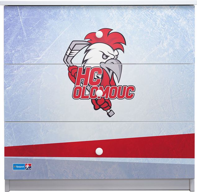 Hokejový pokojíček - HC Olomouc  komoda - obrázek 5