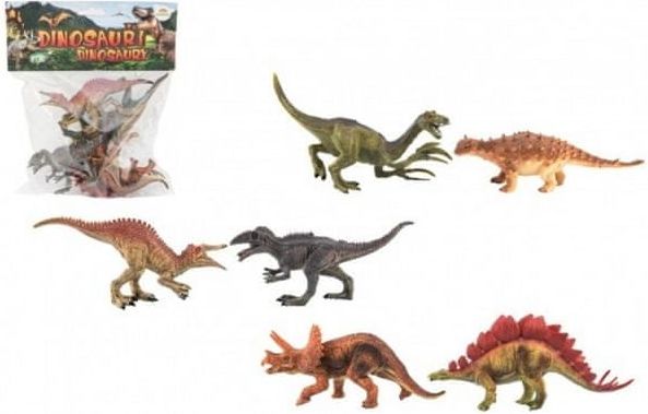 Teddies Dinosaurus plast 6ks v sáčku - obrázek 1