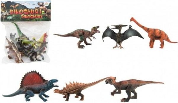 Teddies Dinosaurus plast 6ks v sáčku - obrázek 1