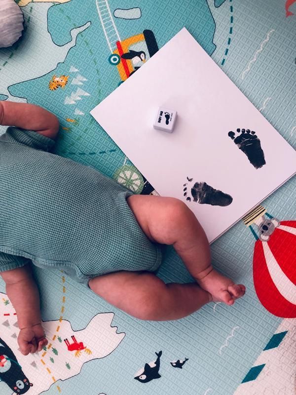 Baby Dab Barva na dětské otisky Šedá - obrázek 2