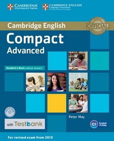 May Peter: Compact Advanced Student´s Book without Answers with CD-ROM with Testbank - obrázek 1