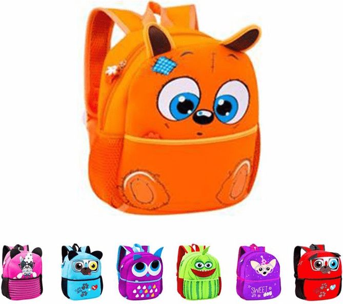 Dětský batoh, oranžová - obrázek 1