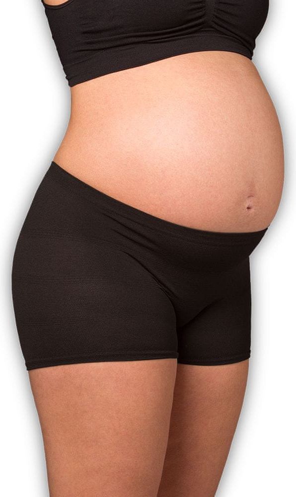 Carriwell Kalhotky do porodnice Deluxe - těhotenské i po porodu 2 ks černé - obrázek 1