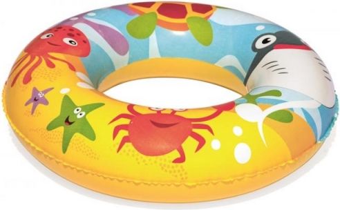 Nafukovací SET - bazén 112cm, plavací kruh 51cm, míč 41x15cm - obrázek 8