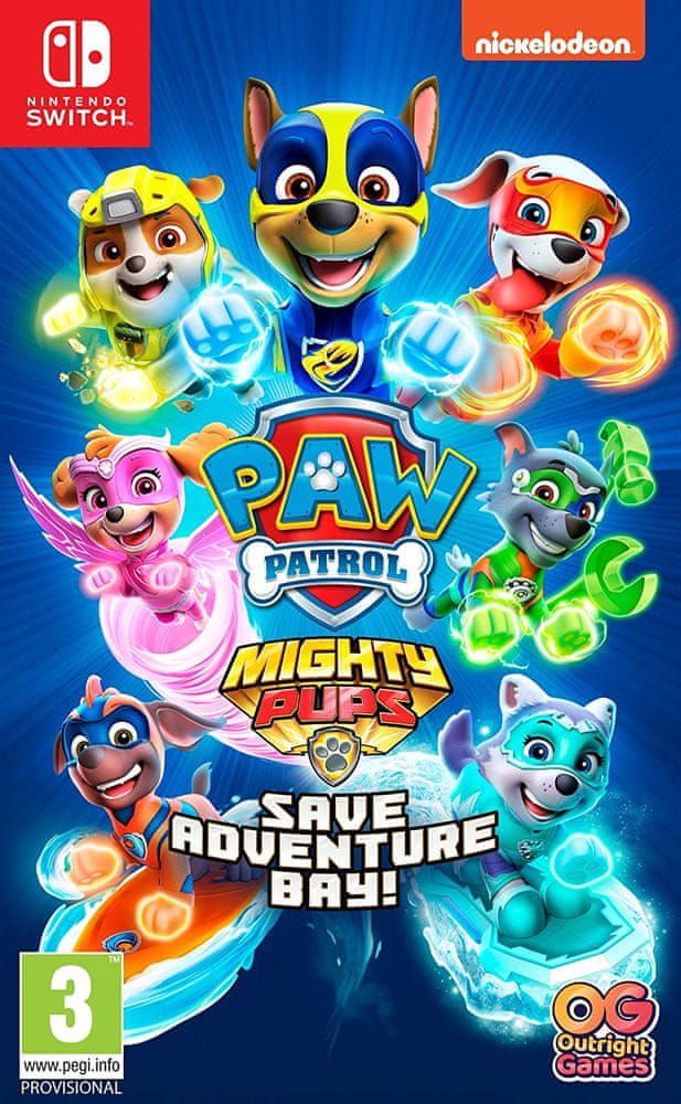 PAW Patrol: Mighty Pups Save Adventure Bay (SWITCH) - obrázek 1