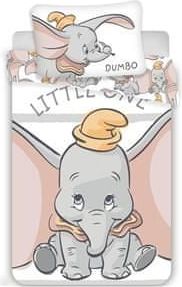 Jerry Fabrics Disney povlečení do postýlky Dumbo stripe baby 100x135, 60x40 cm - obrázek 1