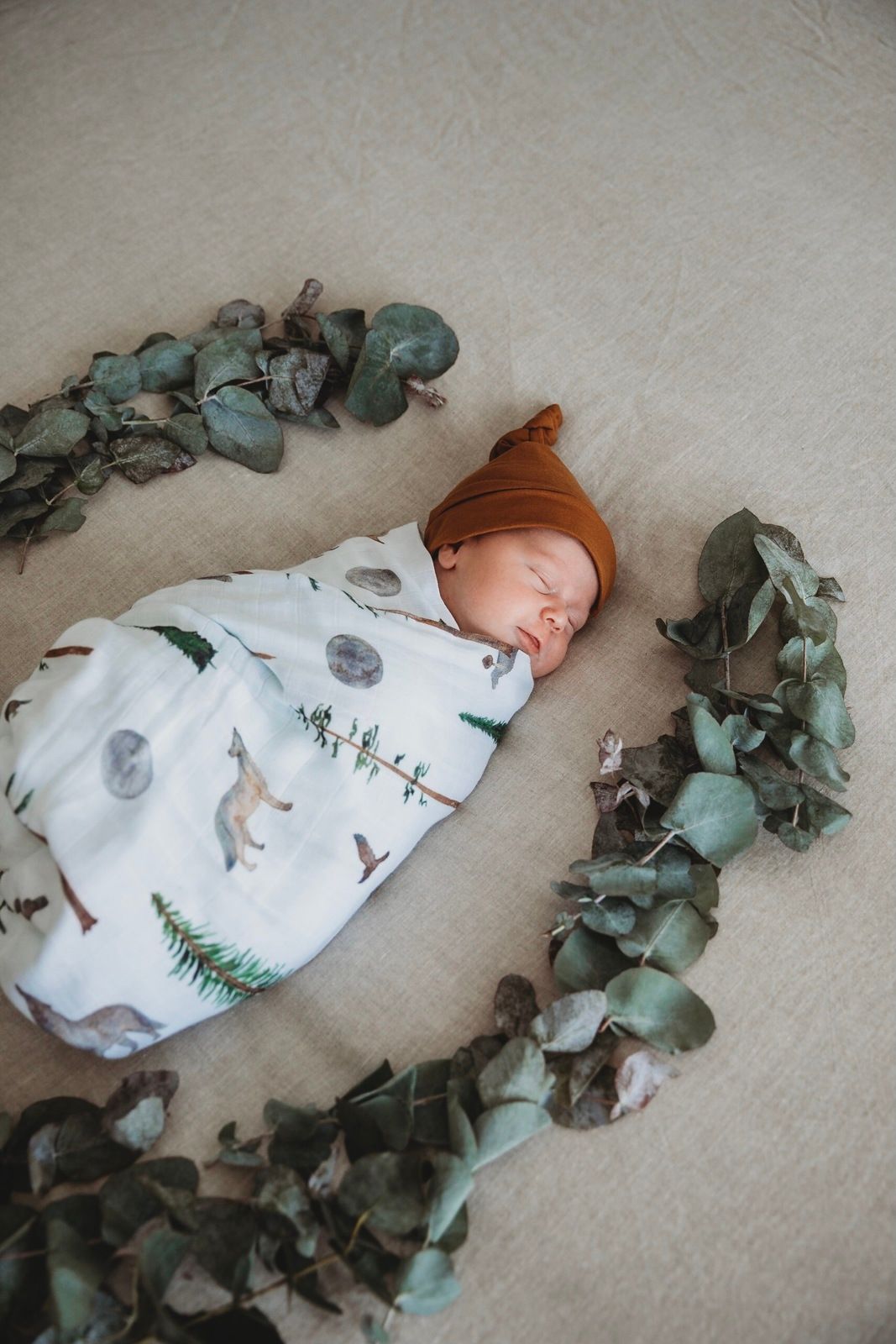 Snuggle Hunny Kids Organická mušelinová zavinovací plena alpha - obrázek 4