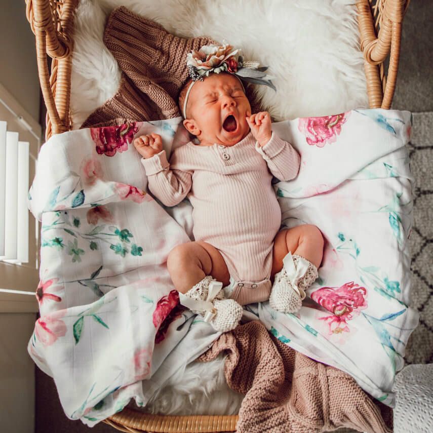 Snuggle Hunny Kids Organická mušelinová zavinovací plena wanderlust - obrázek 1