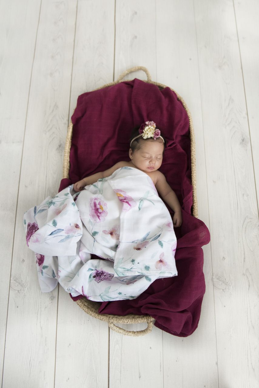 Snuggle Hunny Kids Organická mušelinová zavinovací plena wanderlust - obrázek 3