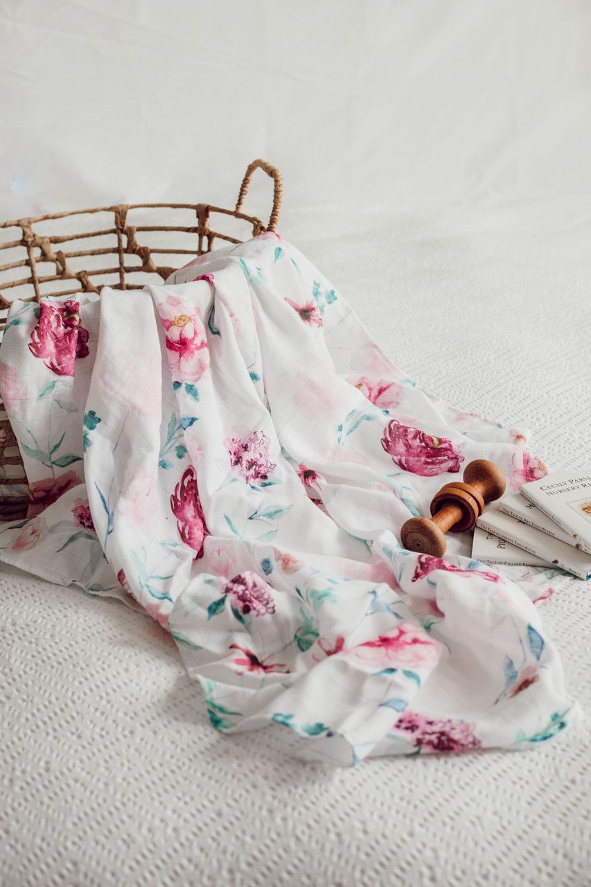Snuggle Hunny Kids Organická mušelinová zavinovací plena wanderlust - obrázek 4
