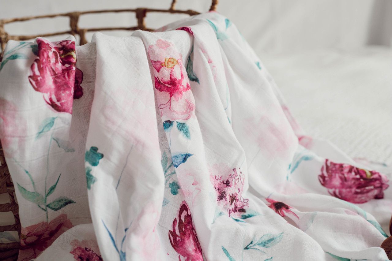 Snuggle Hunny Kids Organická mušelinová zavinovací plena wanderlust - obrázek 5
