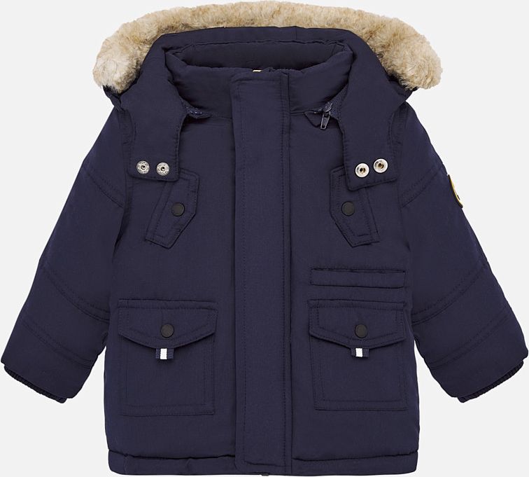 Mayoral chlapecká parka s oteplenou podšívkou 2450 navy Velikost: 18 / 86 - obrázek 1