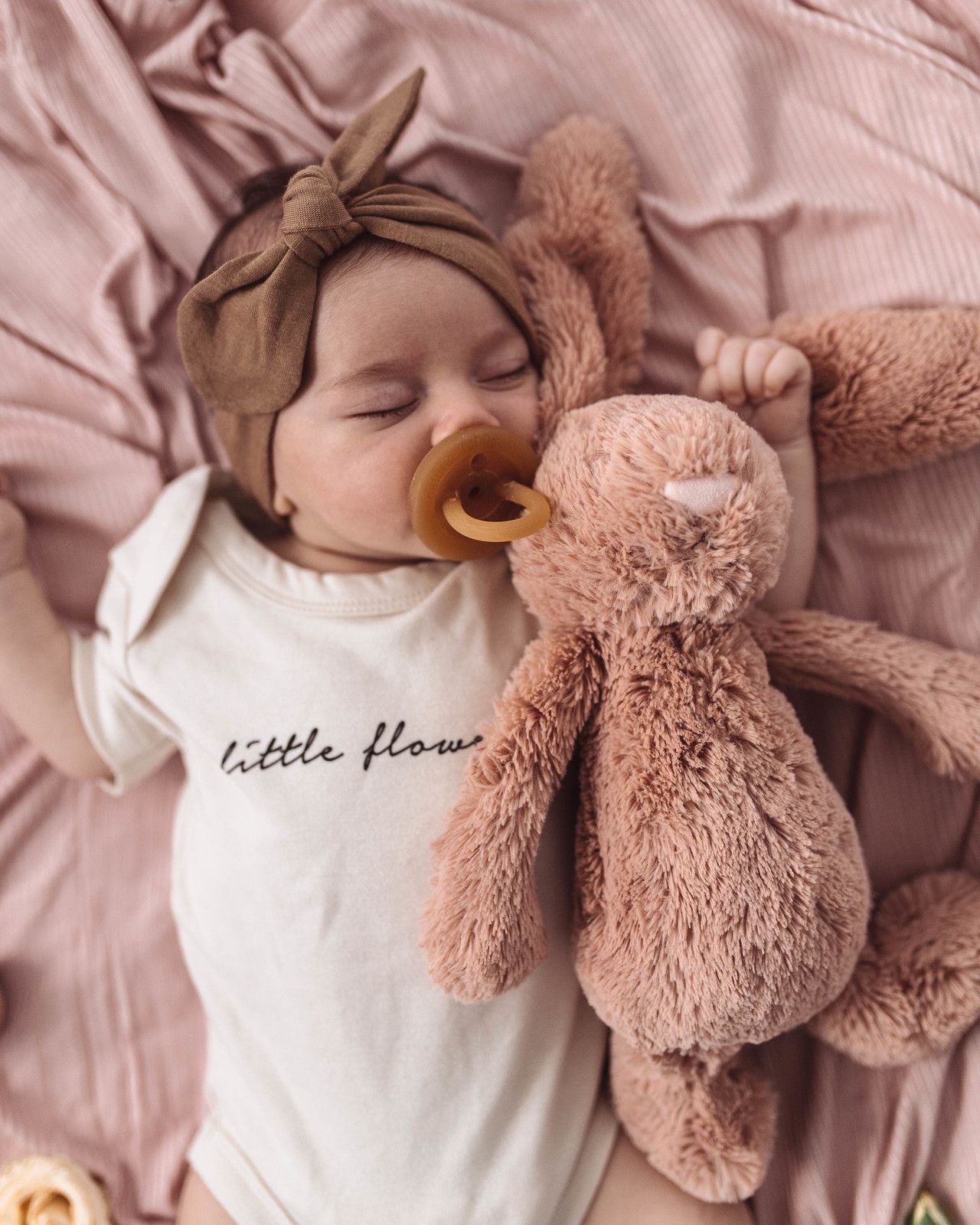Snuggle Hunny Kids Snuggle čelenka hnědá - obrázek 3