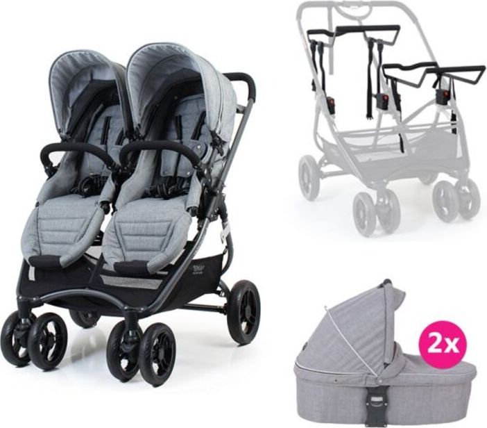 VALCO BABY Kočárek kombinovaný Snap Ultra Duo Tailor Made Grey Marle - obrázek 1