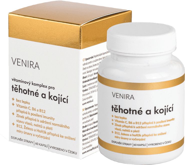 Venira Vitamínový komplex pro těhotné a kojící - obrázek 1